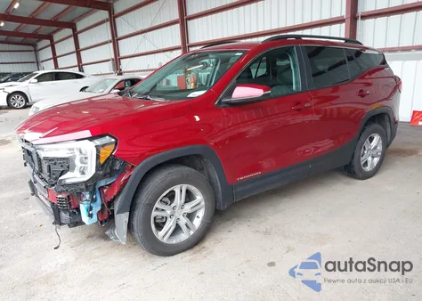 2022 GMC Terrain Awd Sle z USA, uszkodzony, nr VIN 3GKALTEV5NL201411
